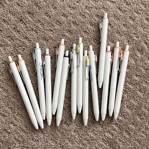 14 Uniball one Colorful Retractable Pens Set .5 from Japan Fika Color Cafe